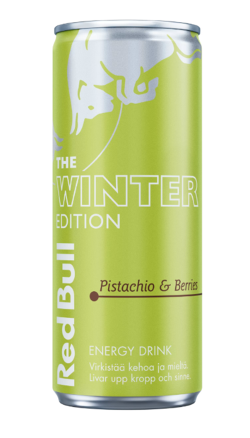 Red Bull Winter Edition Pistachio-Berries Energiajuoma 250ml - Energiajuomat - 21298 - 1