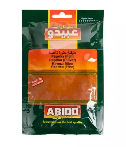 Abido Spices Paprika Paprikajauhe (Fine) 50g - Yleismausteet - 12328 - 1