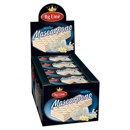 Bg Line Wafer Mascarpone/ Mascarpone Vohveli 50g - Täytekeksit ja vohvelit - 19978 - 1