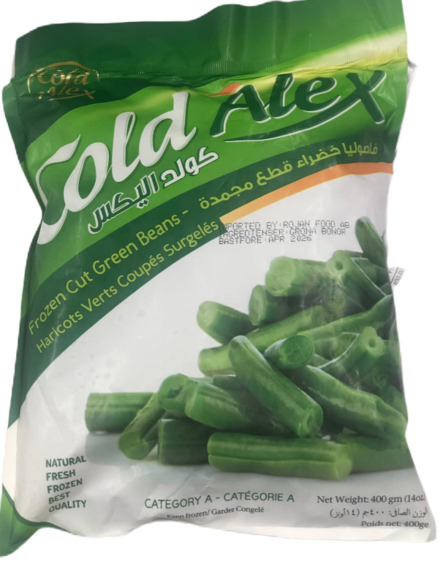 Cold Alex Green Beans Fasolia / Vihreä Papu 400g - Pakaste vihannekset - 1778 - 1