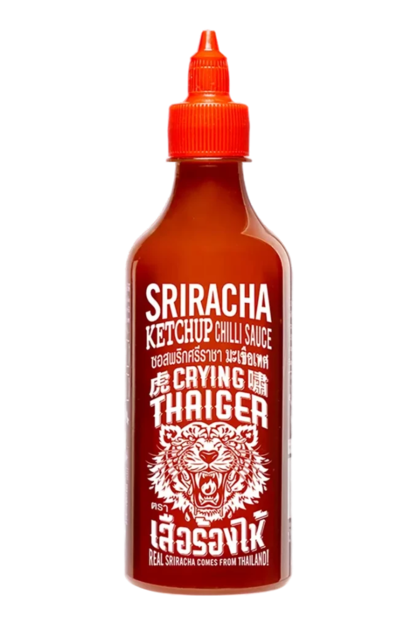 Crying Thaiger Sriracha Ketchup Chili Sauce / Chilikastike ketsuppi 440ml - Ketsupit&sinaapit - 18848 - 1