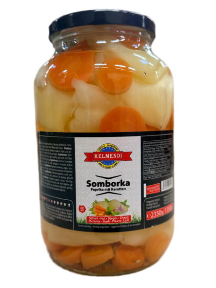 Kelmendi Somborka/ Paprika-Porkkana 2,5kg CAM - Tomaatti- ja paprikasäilykkeet - 12058 - 1