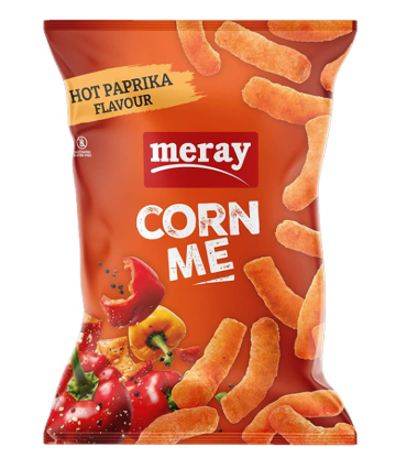 Meray CornMe Paprika Juustonaksut 100g - Sipsit - 20328 - 1