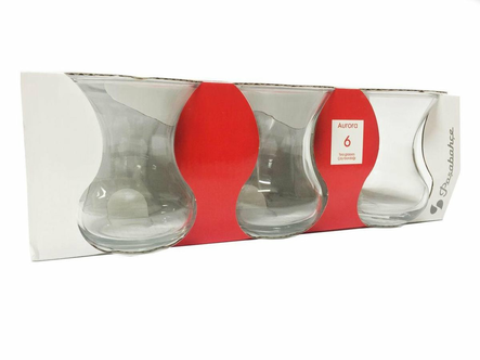 Pasabahce Aurora Teelasi 6kpl 42471 - Astiat ja aterimet - 15838 - 2