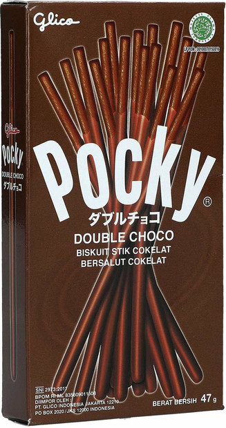 Pocky Tupla Suklaatikku 47g - Täytekeksit ja vohvelit - 15718 - 1