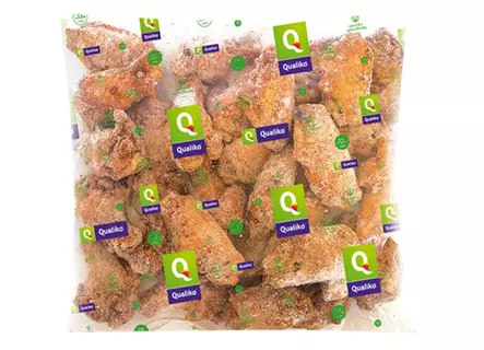 Qualiko Frozen Crispy Chicken Wings/ Kanan Siivet 2,5kg - Kana pakasteet - 13948 - 1