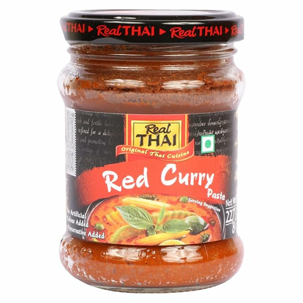 Real Thai Red Curry Paste / Punainen currytahna 227g CAM - Chili-kastikkeet - 19198 - 1