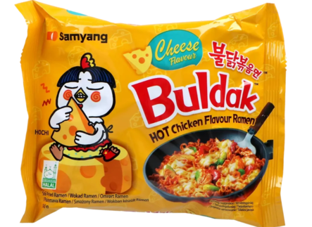 Samyang Buldak Cheese Pikanuudeli 725g (5x140g) - Nuudelit - 11328 - 2