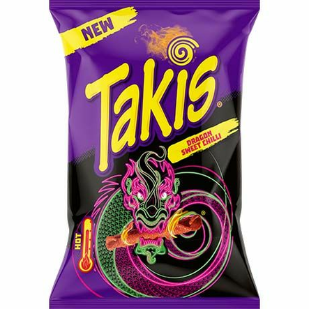 Takis Corn Snack Sweet Chili Sipsi 100g - Sipsit - 16558 - 1