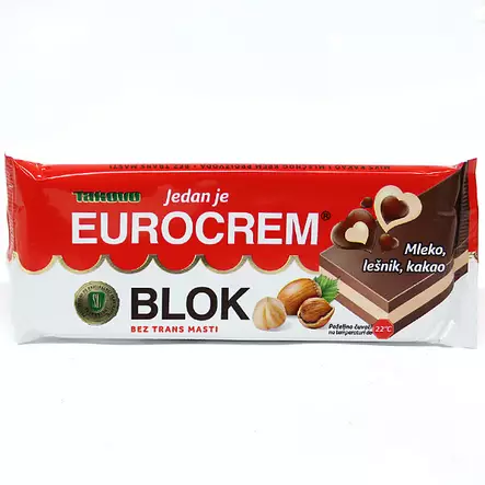 Takovo Eurocrem Blok Suklaapatukka 90g - Patukat - 4678 - 1