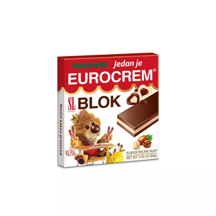 Takovo Eurocrem Blok Suklaapatukka 80g - Patukat - 10928 - 1