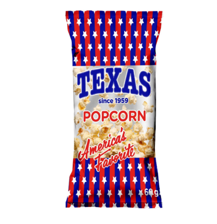 Texas Popcorn/ Popcornia 60g - Sipsit - 17078 - 1