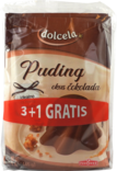 Dolcela Pudding Cikolata / Suklaa vanukasjauhe 4x45g - Vanukkaat ja jälkiruoka-ainekset - 7958 - 1