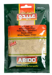 Abido Spices White Pepper (Fine)/ Valkopippuri 50g - Pippurit - 16078 - 1