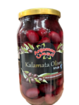 Anjoman Whole Kalamata Olives / Kokonaiset Kalamata-oliivit suolavedessä 960g - Oliivisäilykkeet - 19308 - 1