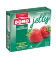 Domo Jelly strawberry flavour / Mansikkahyytelö 85g - Liivatteet ja muut hyytelöimisaineet - 2058 - 1