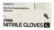 KINGFA Nitriilihansikas L-koko, 100 kpl - Siivousvälineet ja tarvikkeet - 13818 - 1