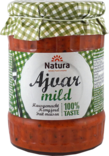 Natura Ajvar Mild/ Paprikatahna Mieto 540g - Tomaatti- ja paprikasäilykkeet - 16888 - 1