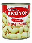 Nergiz Aksiyon Haslanmis Beyaz Fasulye / Valkoiset pavut suolaliemessä 800g TNK - Papu- ja linssisäilykkeet - 20028 - 1