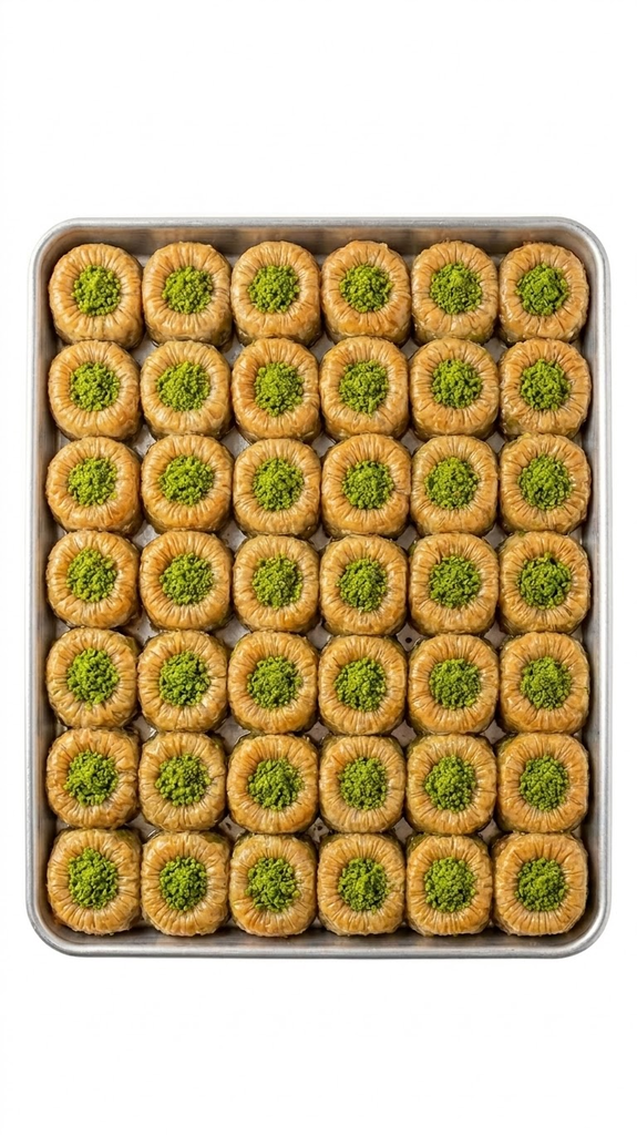600124E Elite Bulbul Yuvasi Baklava with Pistachio 3kg - Pakastemakeiset ja -jälkiruoat - 19698 - 1