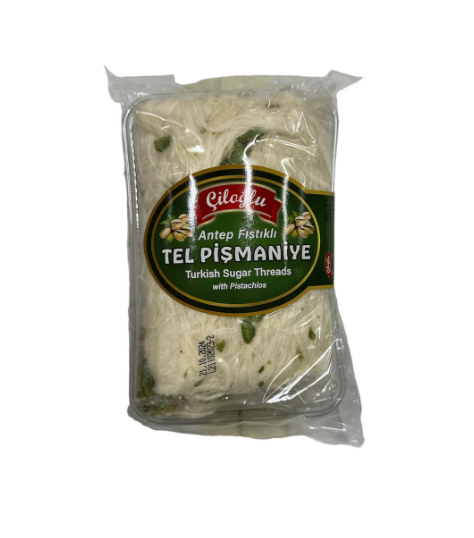 Ciloglu Tel Pismaniy Pistachio 130g - Turkish Delight & Halvat - 13278 - 1
