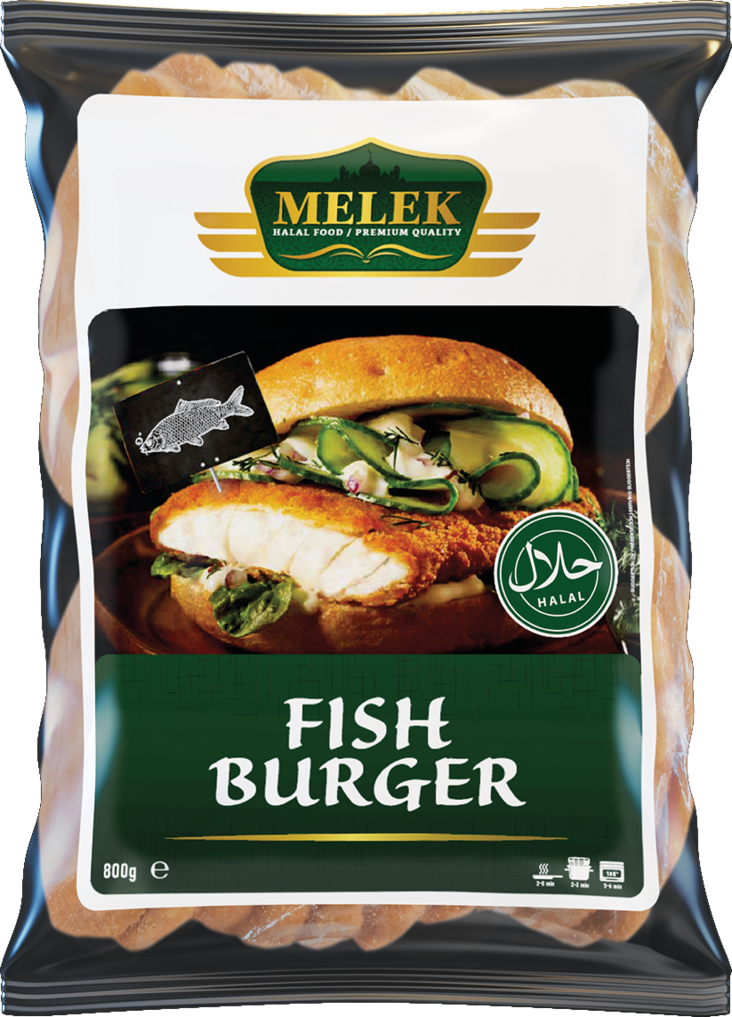 Melek Fish Burger 800g - Pakastekalat - 17178 - 1