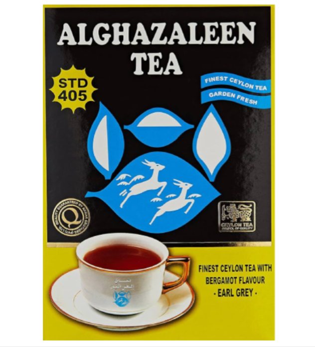 Al Ghazaleen Earl Grey Musta Irtotee 500g - Early Grey tee - 17778 - 1