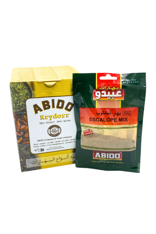 Abido Spices Escalope Sekoitusmauste 50g - Erikoismausteet - 18338 - 1