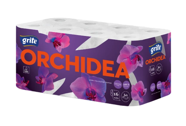Grite Orchidea Wc-Paperi 16rulla - Talouspaperit ja WC-paperit - 18688 - 1
