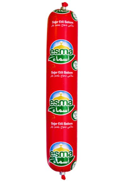 Esma Sigir Etli Tavuk Salam / Kana salami naudanlihalla 400g - Kana leikkeleet ja makkarat - 19538 - 1