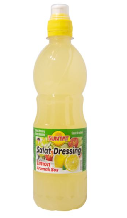 Suntat Lemon sauce/ Sitruunamehu 500ml PET - Salaattikastikkeet - 19548 - 1