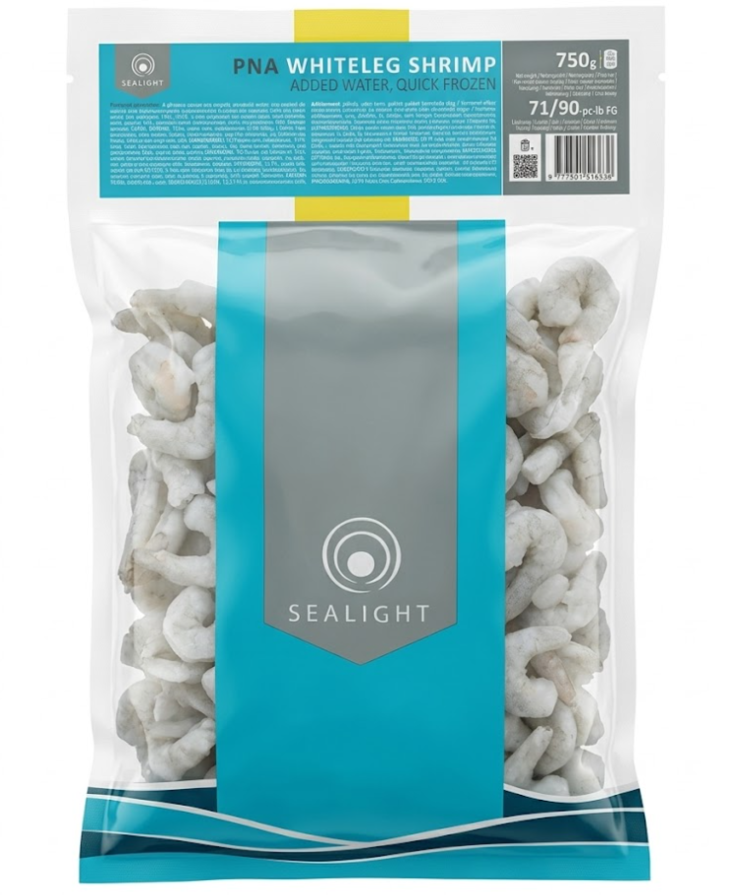 Sealight VA Shrimps PND 71-90 75%/ Katkarapu 750g - Pakasteäyriäiset - 19758 - 1