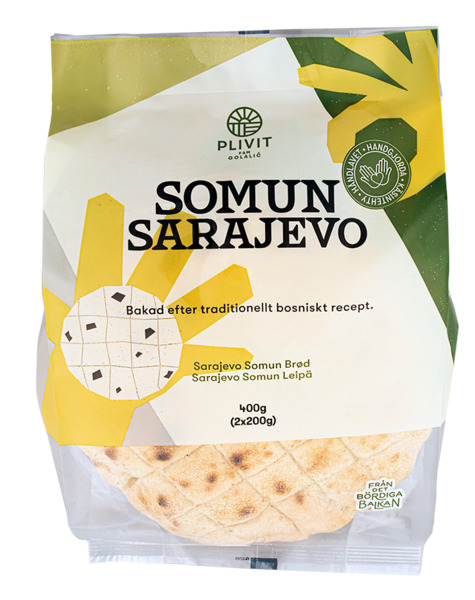 Plivit Sarajevo Somun Leipä 2x200g - Suolaiset leivonnaiset - 20138 - 1