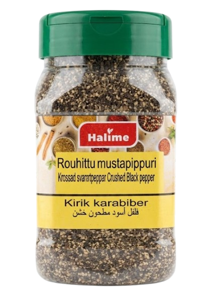 Halime Baharat Kirik Karabiber/ Rouhittu mustapippuri 180g - Pippurit - 20988 - 1