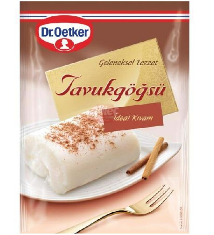 Dr. Oetker Milk Pudding Mix/ Turkkilainen Maitovanukasjauhe 125g - Vanukkaat ja jälkiruoka-ainekset - 2118 - 1