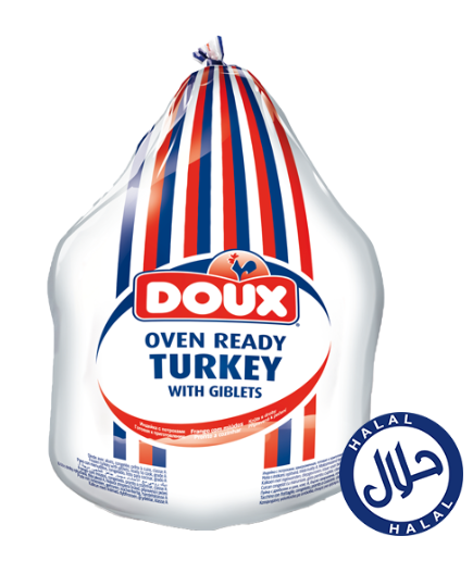 Doux Oven Ready Turkey w Giblets Kalkkuna 3800g - Kalkkuna ja ankka pakasteet - 21658 - 1