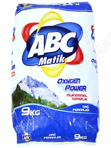 ABC Matic Mountain Fresh Pyykinpesujauhe 9kg - Pyykinpesuaineet ja -tarvikkeet - 5478 - 1