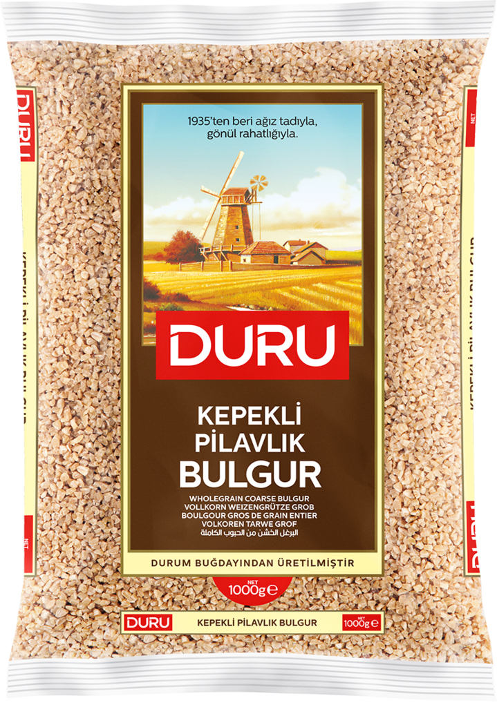 Duru Kepekli Pilavlik Bulgur / Karkea Bulgur 1KG (101K) - Bulgur - 7468 - 1