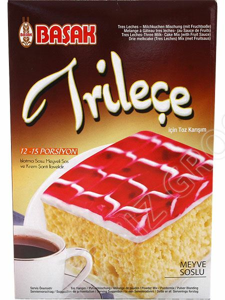 Basak Trilece Meyve Soslu / Trilece-hedelmäkastike 330g - Vanukkaat ja jälkiruoka-ainekset - 9678 - 1