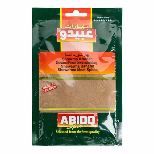 Abido Spices Schawarma Meat 50g - Erikoismausteet - 11108 - 1