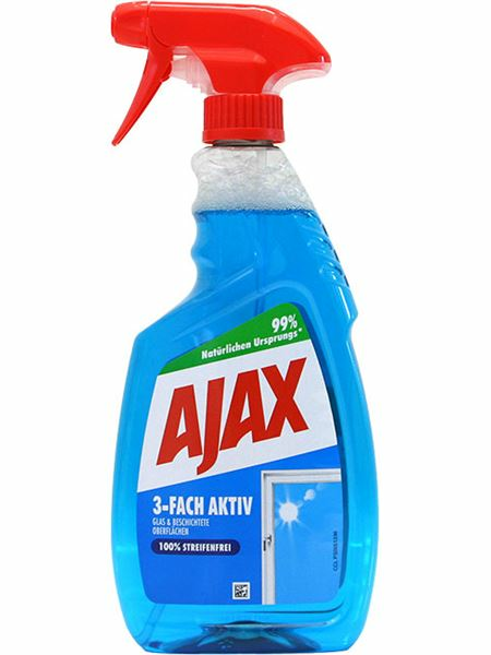 Ajax Cleaner Spray/ Lasinpuhdistusaine 500ml - Ikkuna- ja lasipintojen puhdistusaineet - 21498 - 1