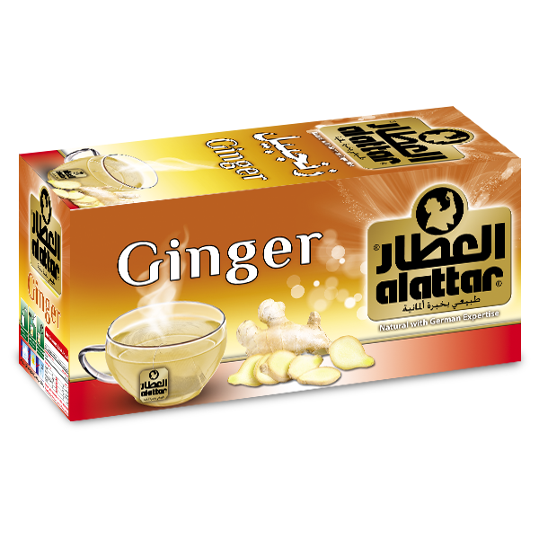 Al Attar Ginger Tea/ Inkivääri tee 20x2,8g - Vihreä tee - 15488 - 1