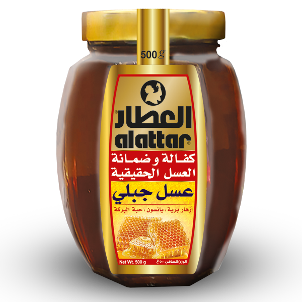 Al Attar Mountain Honey/ Hunaja 500g - Hunajat - 15368 - 1