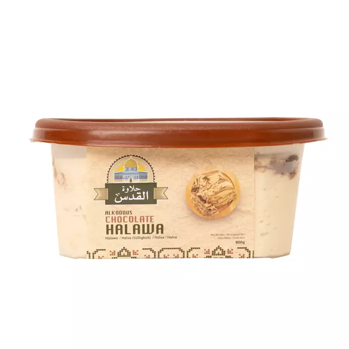 Alkodous Chocolate Halawa / Halva Suklaa 800g - Turkish Delight & Halvat - 11458 - 1