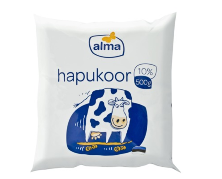 Alma Hapankerma 10% 500g - Maidot - 19808 - 1