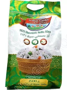 Arabian Garden Basmati Reis Sella 1121 / Basmatiriisi 4,5kg - Basmatiriisit - 14788 - 1