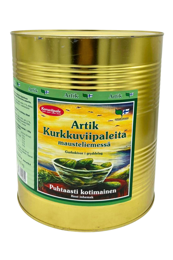 Artik Kurkkuviipaleita mausteliemessä 4,5kg TNK - Kurkkusäilykkeet - 488 - 1