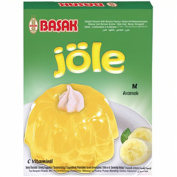 Basak Jöle Muzlu / Banaanihyytelö 100g - Liivatteet ja muut hyytelöimisaineet - 698 - 1