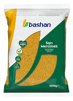 Bashan Sari Mercimek/ Keltaiset Halkaistut Linssit 1kg - Linssit - 18288 - 1