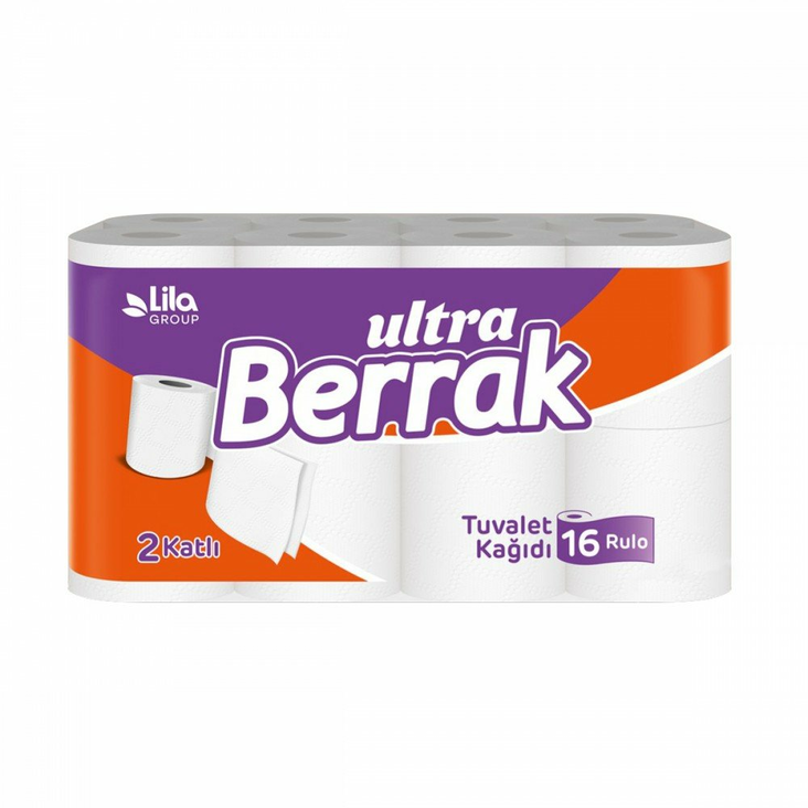 Berrak Wc-Paperi 16rulla - Talouspaperit ja WC-paperit - 17978 - 1